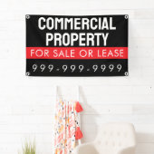 Aangepaste commerciële ruimtehuur bord bedrijf spandoek (Insitu)