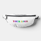 Aangepaste Company Logo en tekst Business Fanny Pa Heuptasje (Liggend)