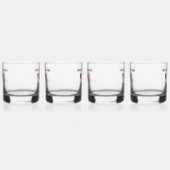 Aangepaste Company Logo en tekst uw zakelijke cade Whisky Glas (Rechts)