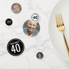 Aangepaste Confetti op jaardag