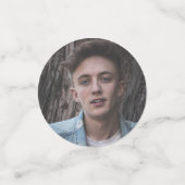 Aangepaste Confetti op jaardag (Kleine voorkant)