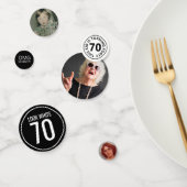 Aangepaste Confetti op jaardag (Groep)