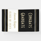 Aangepaste Congrats afstudeerder verticale banner (Horizontaal)