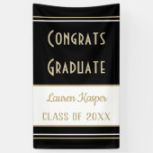 Aangepaste Congrats afstudeerder verticale banner (Verticaal)