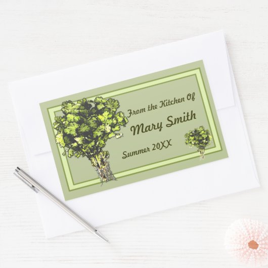 Aangepaste conserven en jarring labels (Envelop)