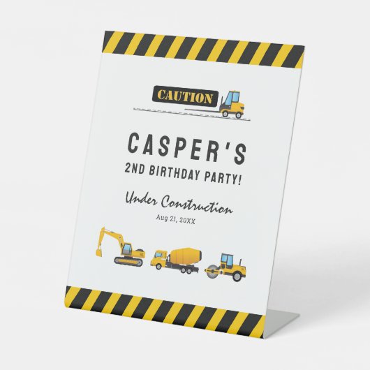 Aangepaste constructie Welkomstsignalen Printables Reclamebord Met Voetstuk (Voorkant)