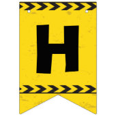 Aangepaste constructietransport Kinder 3e verjaard Vlaggetjes (Eerste vlag)