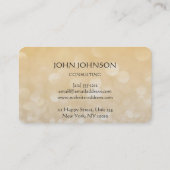 Aangepaste consultatieve online winkelwagentje visitekaartje (Achterkant)