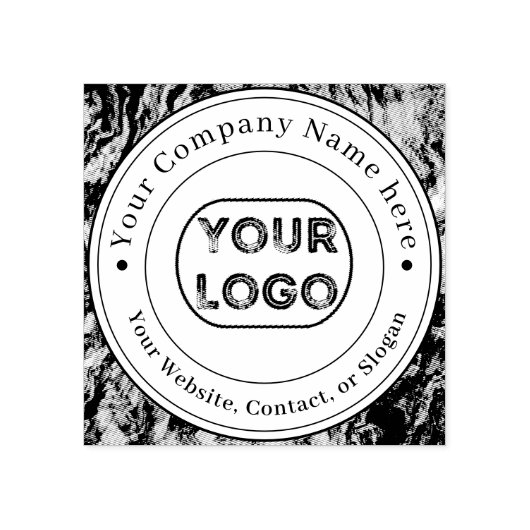 Aangepaste contactgegevens bedrijfsnaam rubberstempel (Afrduk)