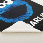 Aangepaste Cookie Monster | Ontwikkeling Waterverf Sherpa Deken (3/4)
