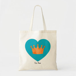 Aangepaste Cool Esthetische Sinaasappels Kroon in  Tote Bag