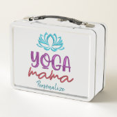 Aangepaste Cool Zen Yoga Mama Citaat (Achterkant)