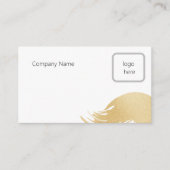 aangepaste coole, eenvoudige, schone indeling visitekaartje (Voorkant)