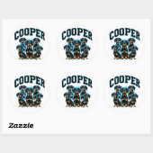 Aangepaste Cooper Dachshund Sticker Vintage 90s Bo (Vel)