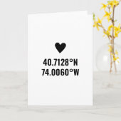 Aangepaste Coördinaten Lengtegraad Breedtegraad Va Kaart (Gele Bloem)