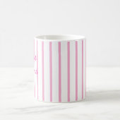 Aangepaste Coquette Streep Gepersonaliseerde Oma Koffiemok (Center)