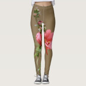Aangepaste Coral Flower Leggings (Voorkant)