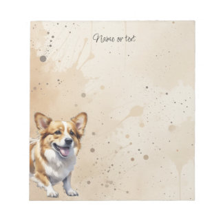 Aangepaste Corgi Chihuahua Huisdier Hond Dier Notitieblok