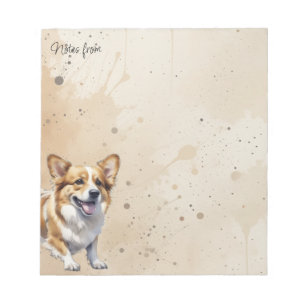 Aangepaste Corgi Chihuahua Huisdier Hond Dier Notitieblok