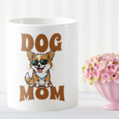 Aangepaste Corgi Dog mam-tekst Koffiemok