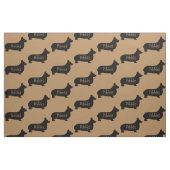 Aangepaste Corgi Dog stof (Fat Quarter)