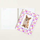 Aangepaste Corgi Hond Foto Planner (Display)