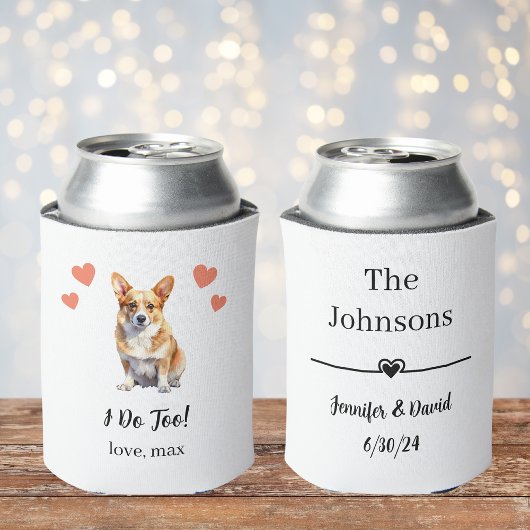 Aangepaste Corgi Huisdier Trouw Can Koeler