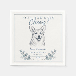 Aangepaste Corgi-huwelijkshond liefhebber dier Blo Servet