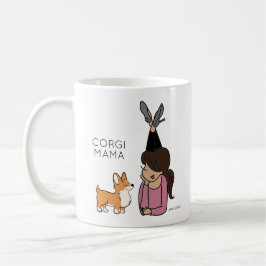 Aangepaste Corgi Mama Coffee-Mok Koffiemok