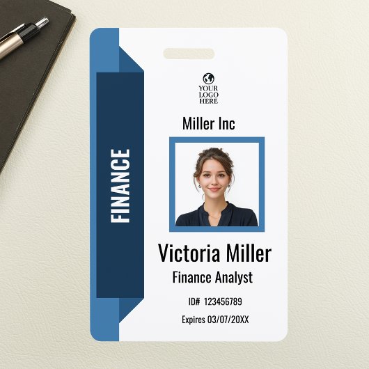 Aangepaste Corporate Employee Foto-ID-badge | Mari Badge