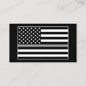 Aangepaste Correcties Officer Logo Badge Visitekaartje (Achterkant)