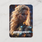 Aangepaste Coscards | Minimalistische Cosplay Trad Visitekaartje (Voorkant)