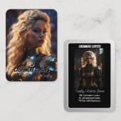Aangepaste Coscards | Minimalistische Cosplay Trad Visitekaartje (Voorkant / Achterkant)
