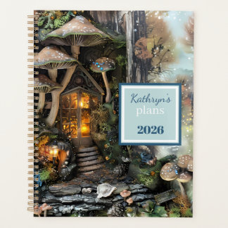 Aangepaste Cottagecore Mushroom Fairy House Planner