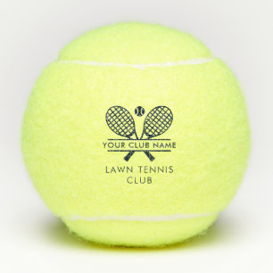 Aangepaste Country Club naam Tennis Team elke kleu Tennisballen