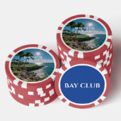Aangepaste Country Club Poker Chips (Opstapeling)