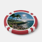 Aangepaste Country Club Poker Chips (Enkel)