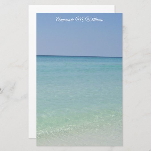 Aangepaste coupure briefpapier (Voorkant / Achterkant)