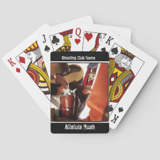 Aangepaste Cowboy Action Fast Draw Card Deck Speelkaarten