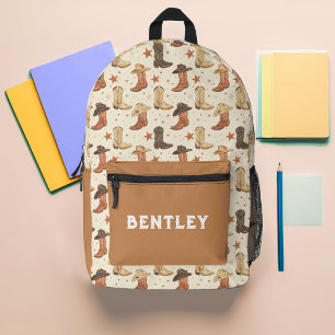 Aangepaste Cowboy Westerne Custom Bedrukte Rugzak