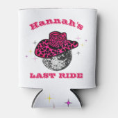 Aangepaste Cowgirl Bachelorette Party Blikjeskoeler (Voorkant)