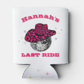 Aangepaste Cowgirl Bachelorette Party Blikjeskoeler (Achterkant)