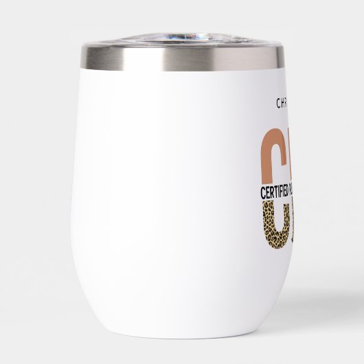 Aangepaste CPA Certified Public Accountant Leopard (Voorkant)