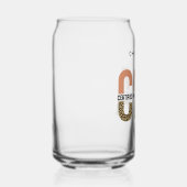 Aangepaste CPA Certified Public Accountant Leopard Blikvorm Glas (Rechts)