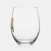 Aangepaste CPA Certified Public Accountant Leopard Wijnglas Zonder Voet (Links)