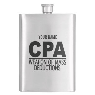 aangepaste CPA-kolf Heupfles