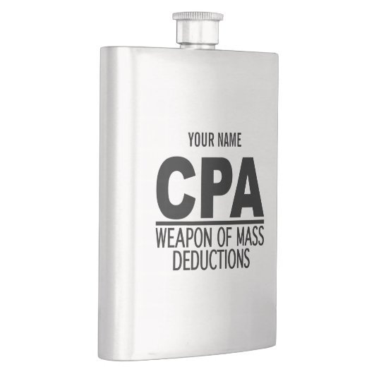 aangepaste CPA-kolf Heupfles (Rechts)