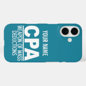 Aangepaste CPA monogram- en kleurentelefoondoosjes Case-Mate iPhone Case (Achterkant (horizontaal))