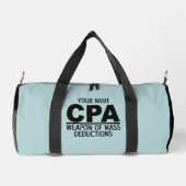 Aangepaste CPA-naam en -kleur Plunjezak (Achterkant)