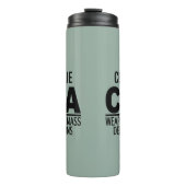 Aangepaste CPA-naam en kleurtumbler Thermosbeker (Voorkant)